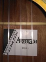 Лот: 12010029. Фото: 2. Джамбо-гитара Augusto Belle-1. Музыкальные инструменты
