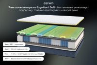 Лот: 23705500. Фото: 5. Матрас анатомический DARWIN Zone...