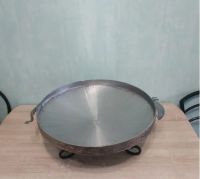 Лот: 17103266. Фото: 2. садж казан из диска бороны. Посуда, кухонная утварь