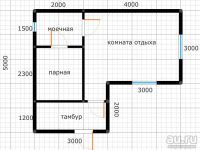 Лот: 15001707. Фото: 3. Баня 24м2 с тамбуром из строганного... Строительство и ремонт