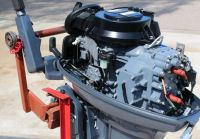 Лот: 25650163. Фото: 3. 2х-тактный лодочный мотор YAMAHA... Авто, мото, водный транспорт