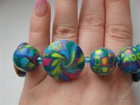 Лот: 565734. Фото: 3. Изделия из полимерной глины браслет... Красноярск