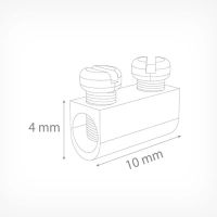 Лот: 21359282. Фото: 3. Клипса зажимная для стального... Бизнес