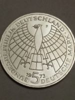 Лот: 21346892. Фото: 2. 5 марок 1973 г. Германия. ФРГ... Монеты