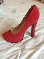 Лот: 9415536. Фото: 2. Туфли красные. Женская обувь