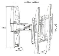 Лот: 4671653. Фото: 2. Настенное крепление для ТВ Resonans... Аксессуары