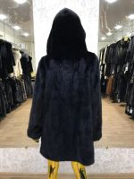 Лот: 10686733. Фото: 2. Шуба норковая чёрная размер 44... Женская одежда