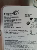 Лот: 16317100. Фото: 5. Продам HDD Seagate 3.5" 500 Gb...