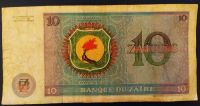 Лот: 19494164. Фото: 2. Заир (Конго) 10 заиров 1977 региональный... Банкноты
