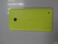 Лот: 9449257. Фото: 3. Задняя крышка желтая Nokia Lumia... Смартфоны, связь, навигация