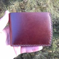 Лот: 18339694. Фото: 2. Кошелек кожаный ручной работы... Ручная работа