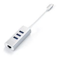 Лот: 21574419. Фото: 2. USB-хаб Satechi USB-C 2-in-1 USB... Периферия