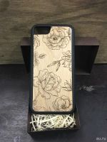 Лот: 9154049. Фото: 2. Деревянный чехол на iPhone 4-5-6-7... 23 февраля и 8 марта