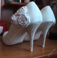 Лот: 2002749. Фото: 2. Свадебные туфли. Свадебная мода