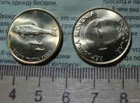 Лот: 13522742. Фото: 3. Монета один толар республика Словения... Коллекционирование, моделизм