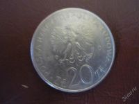 Лот: 1855670. Фото: 2. польша 20злот 1980г парусник. Монеты