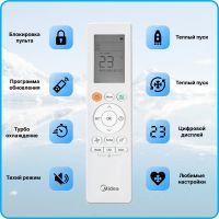 Лот: 20269092. Фото: 2. Настенная сплит-система Midea... Тепловое оборудование, климат