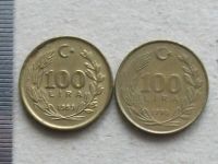 Лот: 19306377. Фото: 7. Монета 100 лир сто Турция 1989...