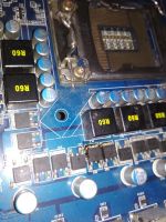 Лот: 14577049. Фото: 3. С рубля! Socket 1156 GA-H55M-S2... Компьютеры, оргтехника, канцтовары