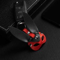 Лот: 25880063. Фото: 3. Брелок кожаный для автомобильного... Авто, мото, водный транспорт