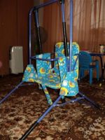 Лот: 1170331. Фото: 3. Качеля напольная. Красноярск