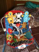 Лот: 10172854. Фото: 2. Кресло качалка fisher price. Кормление и уход, гигиена