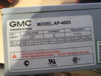 Лот: 6133064. Фото: 3. Блок питания ATX 300W GMC AP-400X. Компьютеры, оргтехника, канцтовары