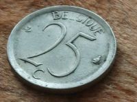 Лот: 10923994. Фото: 2. Монета 25 цент Бельгия 1970 франц... Монеты