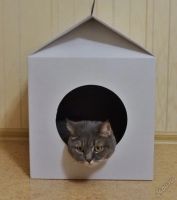 Лот: 6893327. Фото: 4. Домик, Дом для кошки, кота, котика. Красноярск