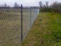 Лот: 6039939. Фото: 3. забор рабицы оцинкованной. Строительство и ремонт