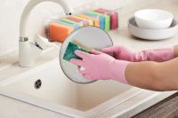 Лот: 23618701. Фото: 3. Губки для мытья посуды Hoff. Домашний быт