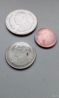 Лот: 11017643. Фото: 2. 3 три монеты Тайланд 1 бат бата... Монеты