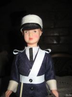 Лот: 17356173. Фото: 2. Винтажная сувенирная кукла французский... Коллекционирование, моделизм