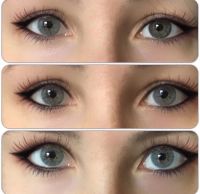 Лот: 11973123. Фото: 3. Серые корейские линзы, аналог... Красота и здоровье