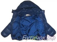 Лот: 8101584. Фото: 4. Куртка Moncler синяя разм. 110-116... Красноярск