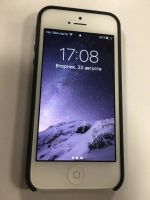 Лот: 10165423. Фото: 4. iPhone 5 16 Silver ( отличное...