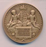 Лот: 8760585. Фото: 2. Швеция 1976 Медаль королева Сильвия... Значки, медали, жетоны