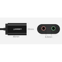 Лот: 21574374. Фото: 2. Звуковая карта UGREEN USB 2.0... Комплектующие