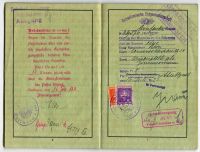 Лот: 8252914. Фото: 5. загран. паспорт deutsches reich...