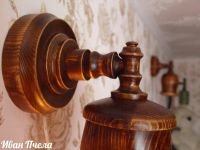 Лот: 10582920. Фото: 4. настенный светильник деревянный... Красноярск