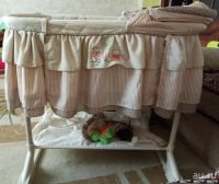 Лот: 12965381. Фото: 2. Люлька-кроватка для новорожденных... Детская мебель