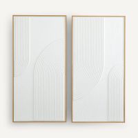Лот: 24588445. Фото: 2. Комплект из двух картин с LaRedoute. Картины, панно