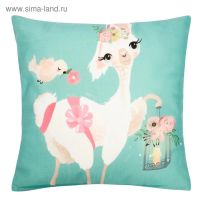 Лот: 12683751. Фото: 5. Наволочка декоративная "Llama"