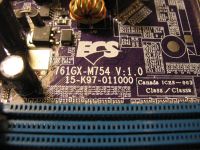 Лот: 12585380. Фото: 4. Elitegroup 761GX-M754.+AMD2500... Красноярск