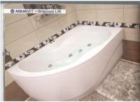 Лот: 5503793. Фото: 2. Ванна акриловая Aquanet 150х90... Сантехника, водопровод