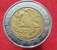 Лот: 15390599. Фото: 2. Мексика 1 песо, 2007г. Монеты