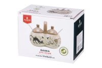 Лот: 24655576. Фото: 3. Банка 2 секции Hoff Парижские... Домашний быт