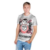 Лот: 12031282. Фото: 3. Мужская футболка 3D "Oxxxymiron... Одежда, обувь, галантерея