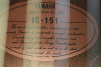 Лот: 2612554. Фото: 2. Yamaha FG 151 Made In Japan 1975-78... Музыкальные инструменты