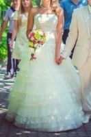 Лот: 4294724. Фото: 2. Свадебное платье (балетки в подарок... Свадебная мода
